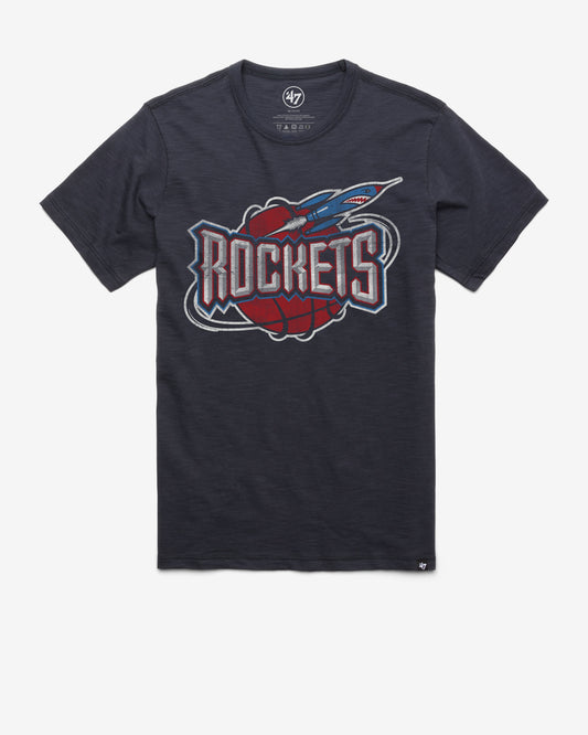 HOUSTON ROCKETS HARDWOOD CLASSICS GRIT '47 SCRUM TEE