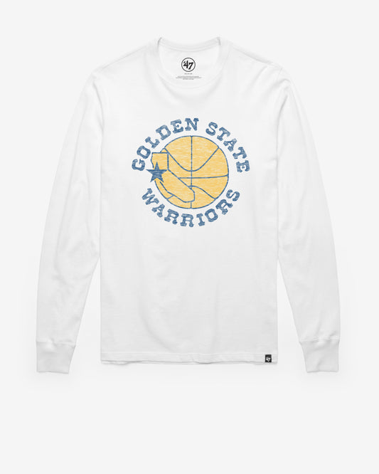 GOLDEN STATE WARRIORS HARDWOOD CLASSICS PREMIER '47 FRANKLIN LONG SLEEVE TEE