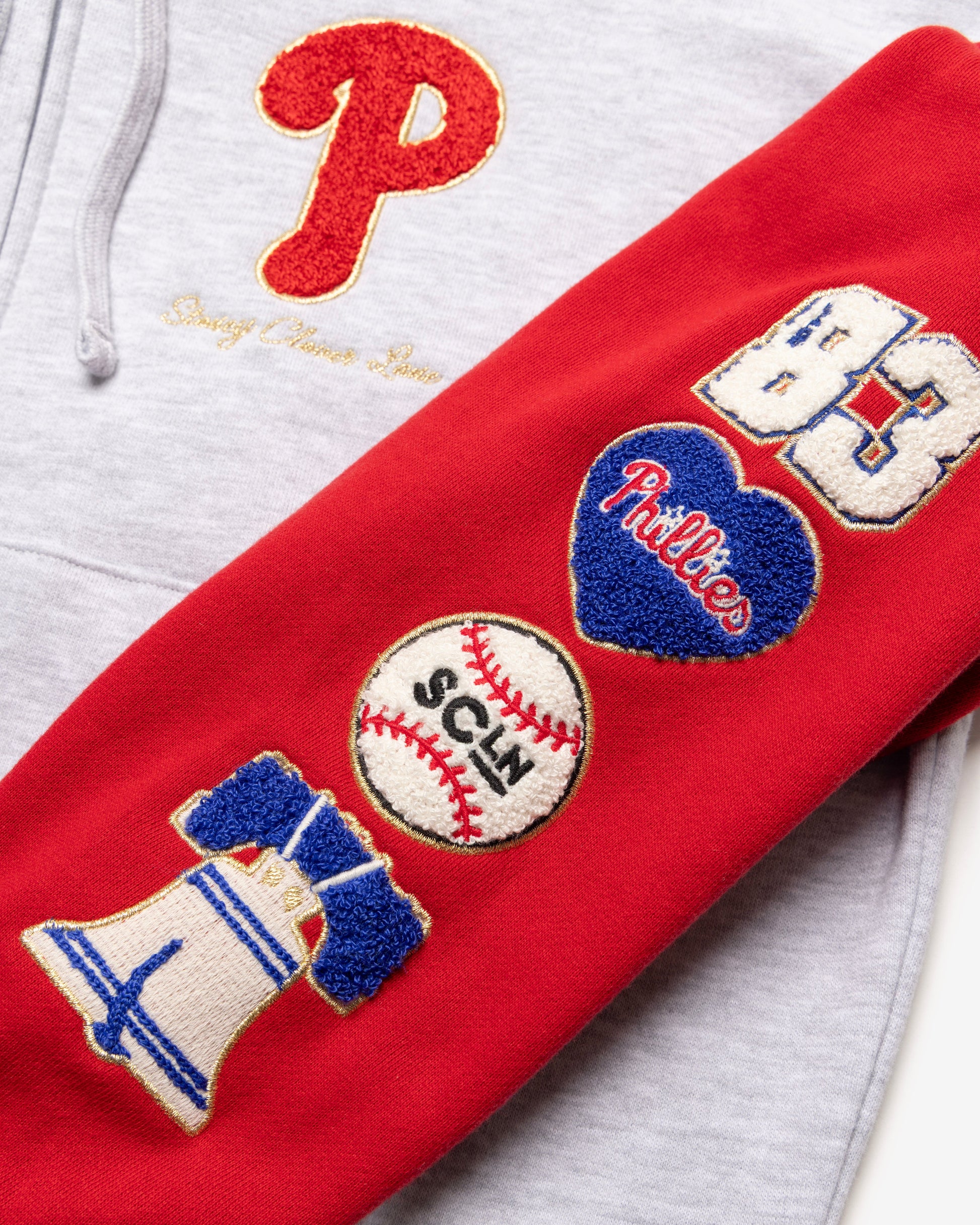 PHILADELPHIA PHILLIES STONEY CLOVER LANE X '47 FULL ZIP WOMENS