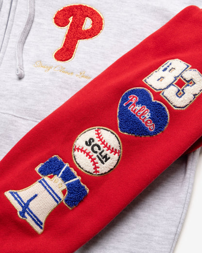 PHILADELPHIA PHILLIES STONEY CLOVER LANE X '47 FULL ZIP WOMENS