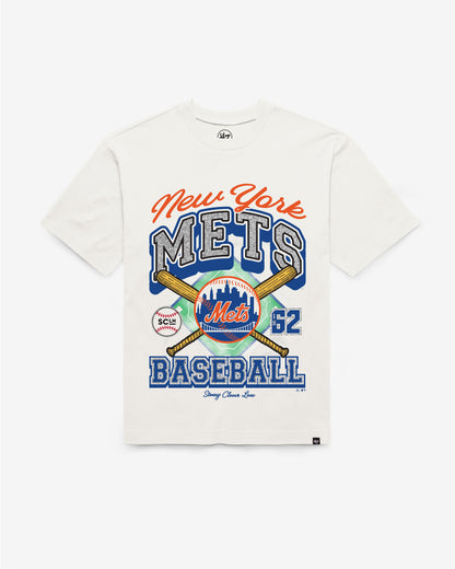 NEW YORK METS STONEY CLOVER LANE X '47 FOUNDATION TEE WOMENS