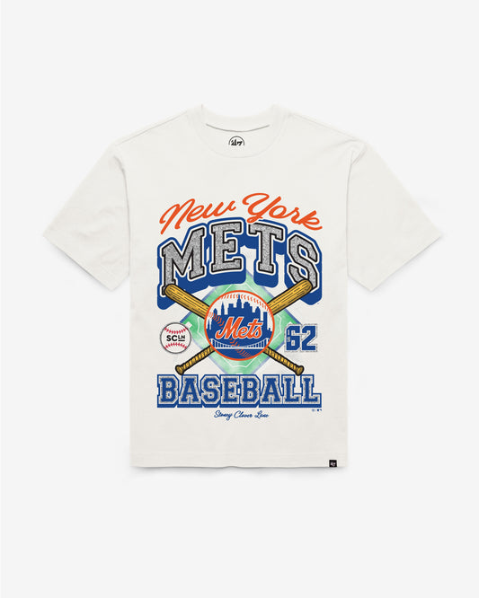 NEW YORK METS STONEY CLOVER LANE X '47 FOUNDATION TEE WOMENS