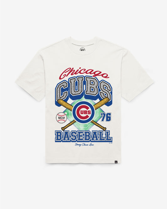 CHICAGO CUBS STONEY CLOVER LANE X '47 FOUNDATION TEE WOMENS