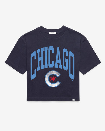 CHICAGO CUBS CITY CONNECT SHALE '47 REED CITY TEE WOMENS