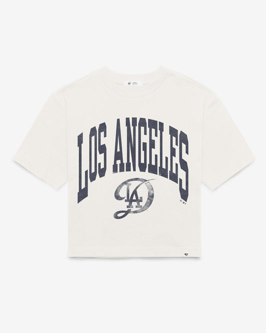LOS ANGELES DODGERS CITY CONNECT SHALE '47 REED CITY TEE WOMENS