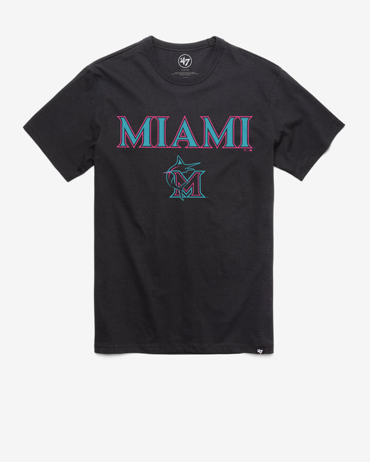 MIAMI MARLINS CITY CONNECT PREGAME '47 FRANKLIN TEE