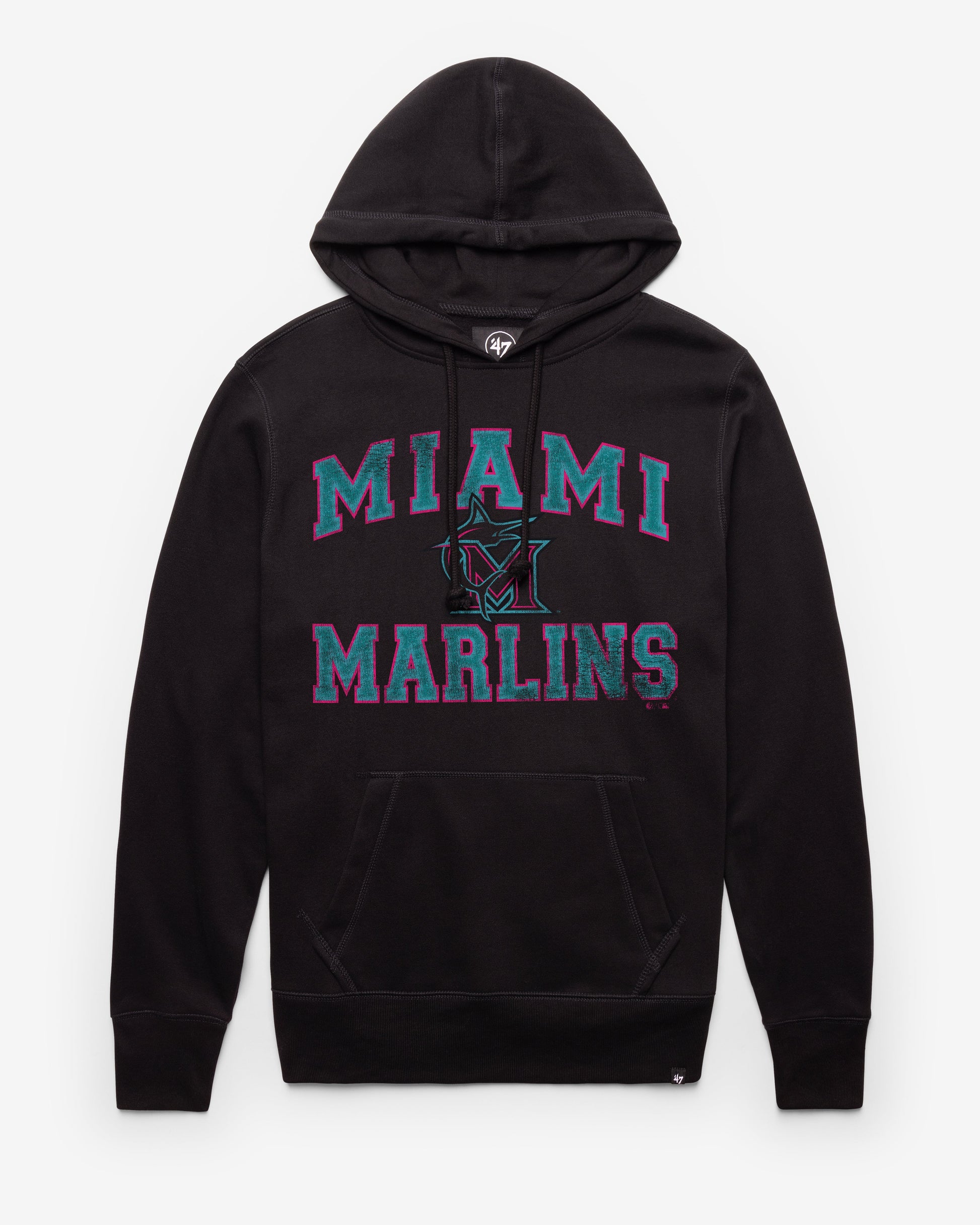 MIAMI MARLINS CITY CONNECT UNION ARCH '47 HEADLINE HOOD