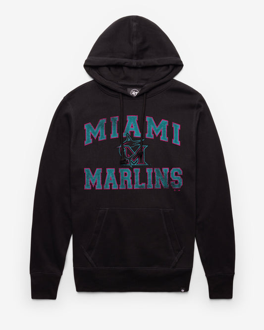 MIAMI MARLINS CITY CONNECT UNION ARCH '47 HEADLINE HOOD