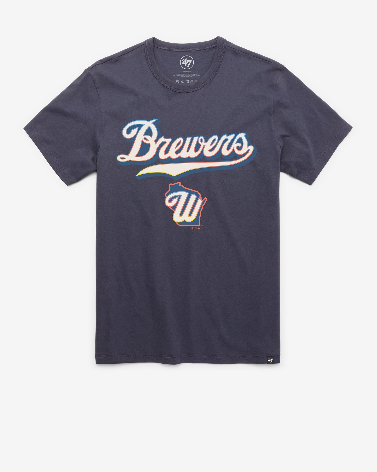 MILWAUKEE BREWERS CITY CONNECT PREGAME '47 FRANKLIN TEE