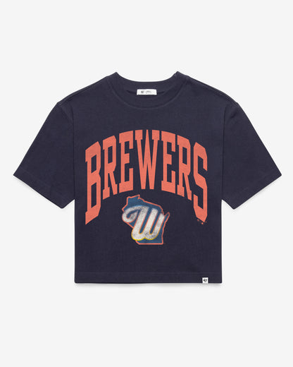 MILWAUKEE BREWERS CITY CONNECT SHALE '47 REED CITY TEE WOMENS