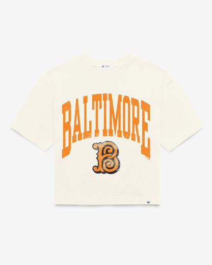 BALTIMORE ORIOLES CITY CONNECT SHALE '47 REED CITY TEE WOMENS