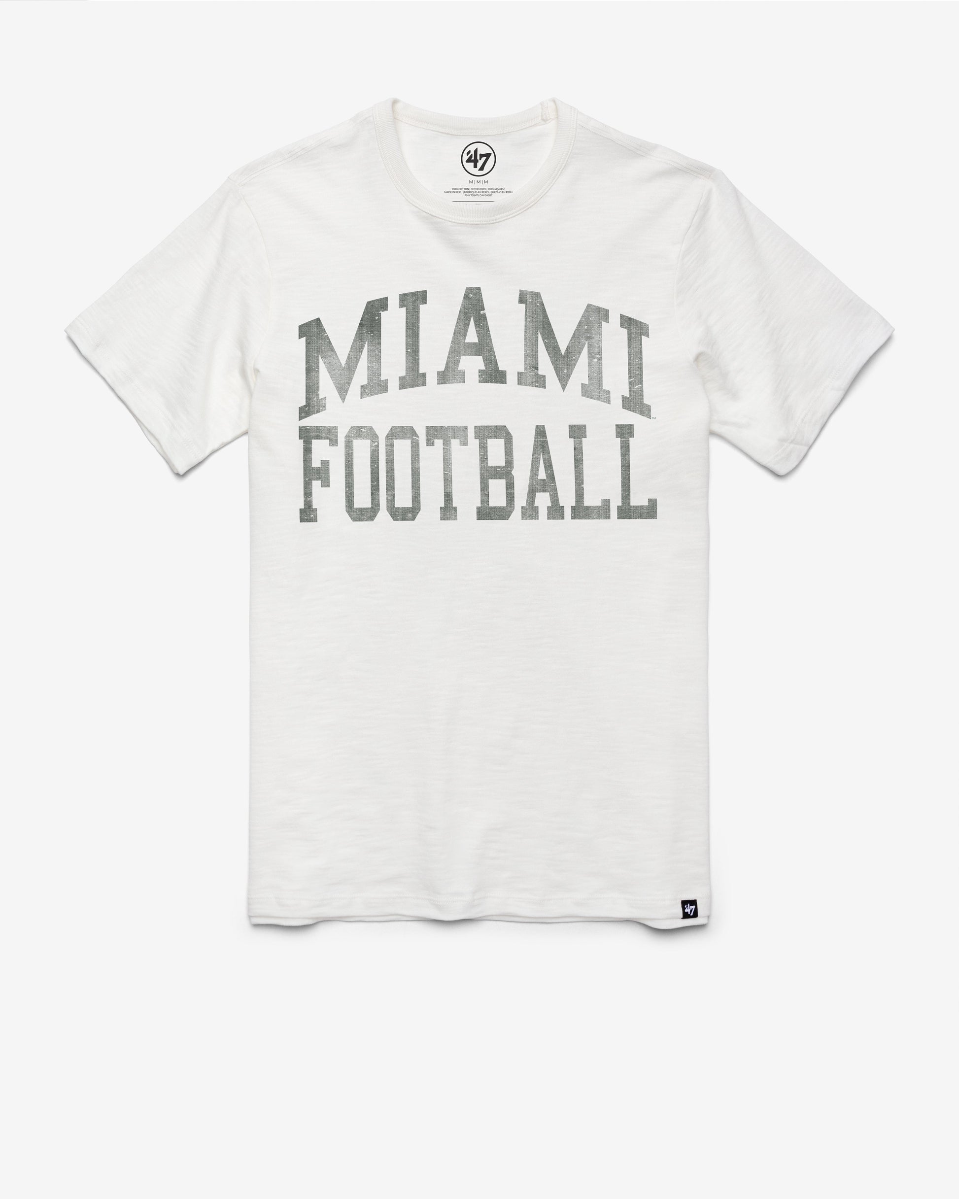 MIAMI HURRICANES CLASSIC BLOCK '47 SCRUM TEE