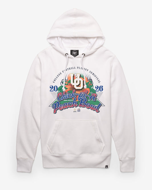 OREGON DUCKS PEACH BOWL '47 HEADLINE HOOD