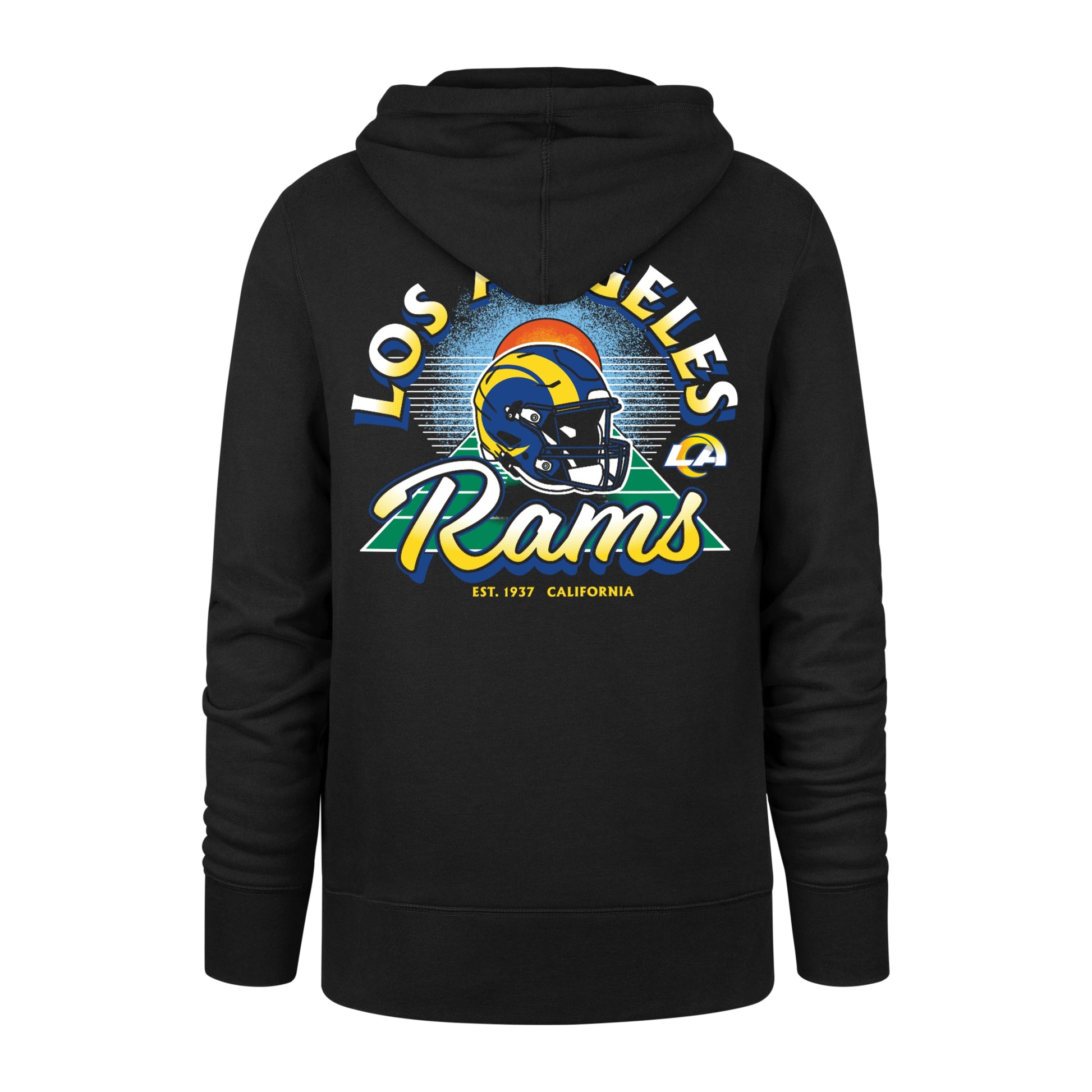LOS ANGELES RAMS REGIONAL BACKER '47 HEADLNE HOOD
