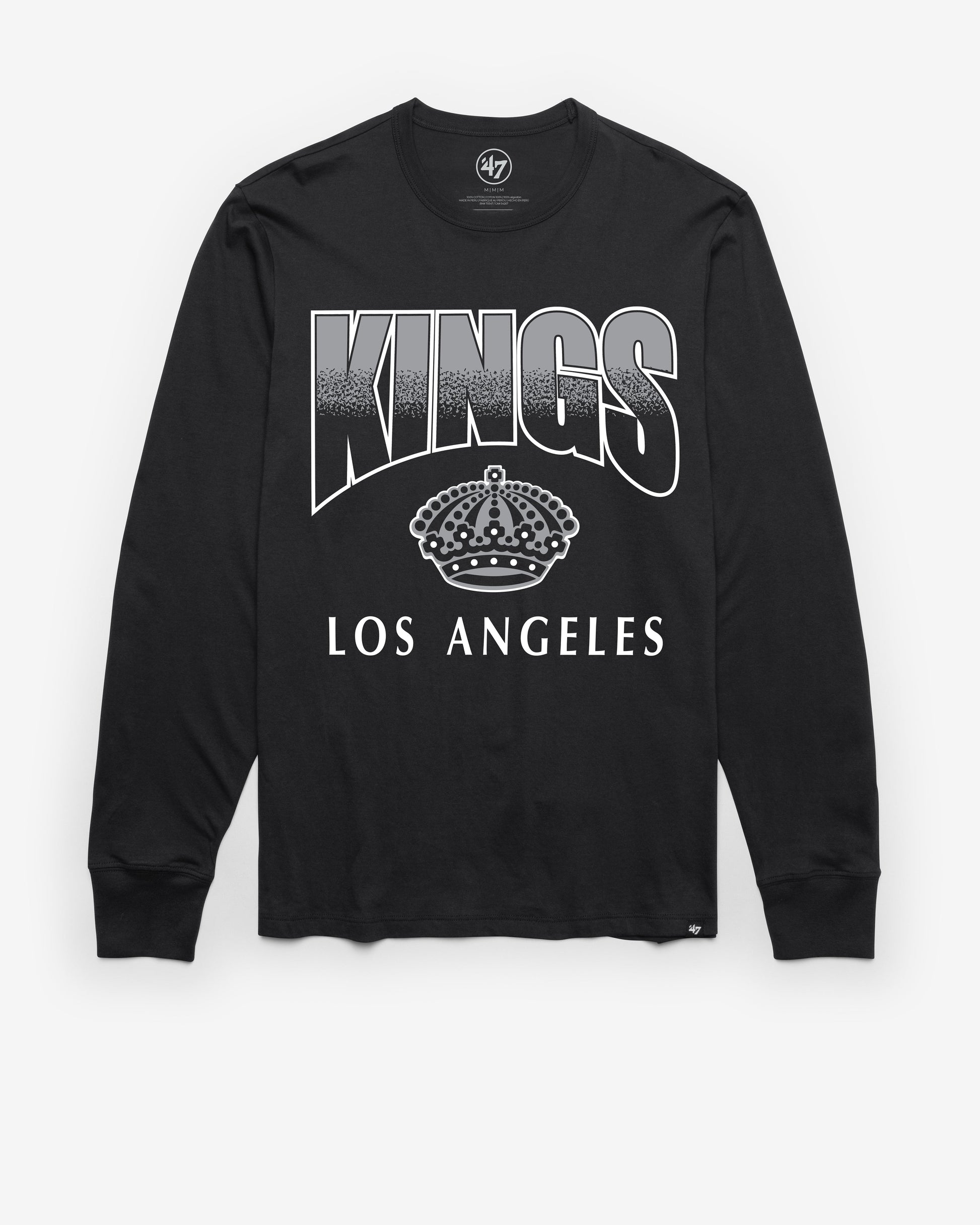 LOS ANGELES KINGS SWEEP DOWN '47 FRANKLIN LONG SLEEVE TEE
