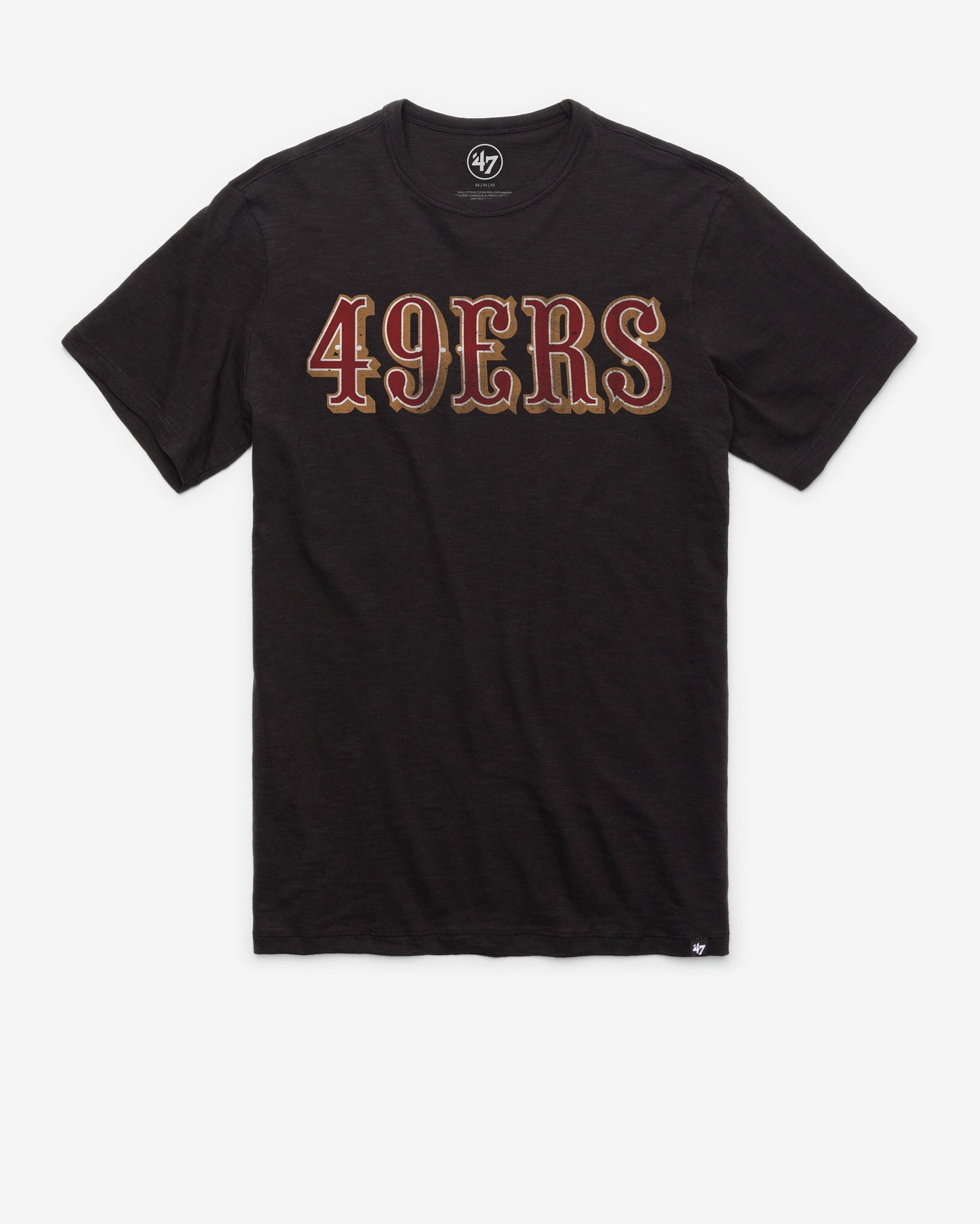 SAN FRANCISCO 49ERS GRIT WORDMARK '47 SCRUM TEE
