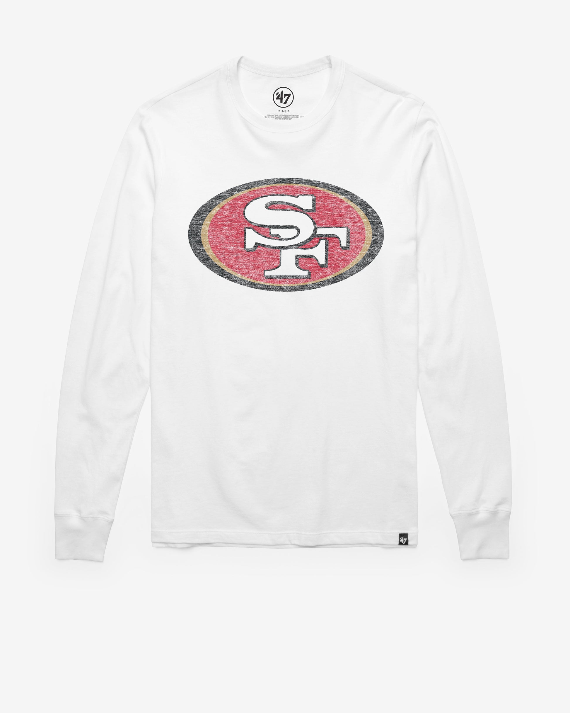 SAN FRANCISCO 49ERS PREMIER  '47 FRANKLIN LONG SLEEVE TEE