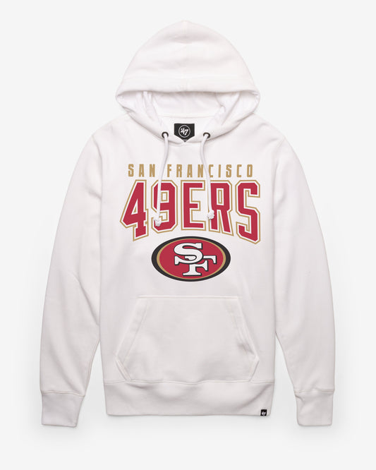 SAN FRANCISCO 49ERS TEAM ELEMENTS ARCH '47 HEADLINE HOOD