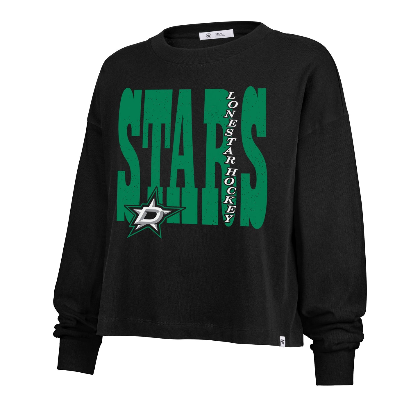 DALLAS STARS BOLD STACK '47 SYDNEY LONG SLEEVE TEE WOMENS