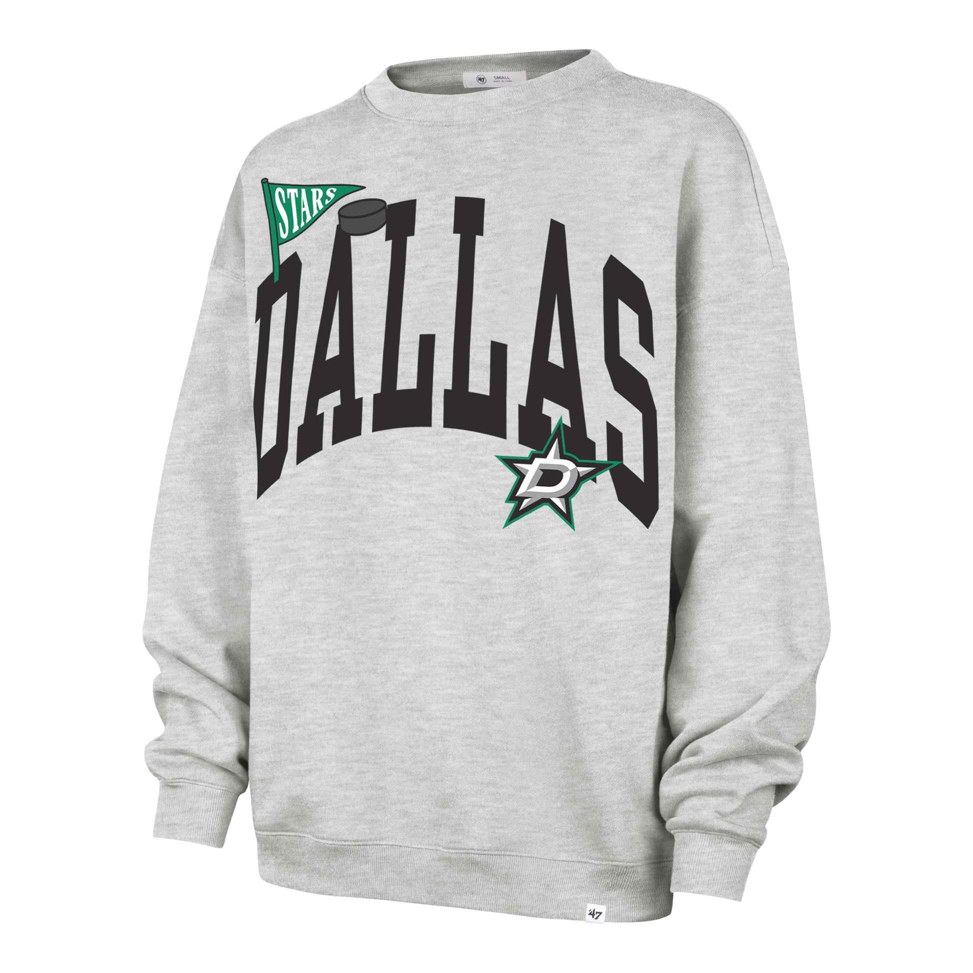 DALLAS STARS ARCHED ICON '47 OVERSIZED CREW WOMENS
