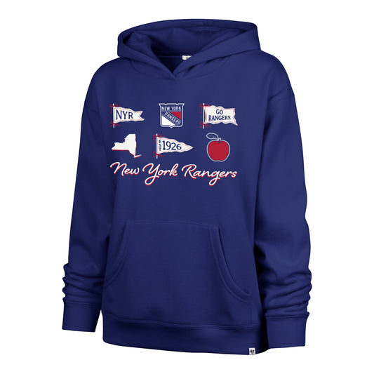 NEW YORK RANGERS BOW AND BANNERS '47 NAOMI HOOD WOMENS