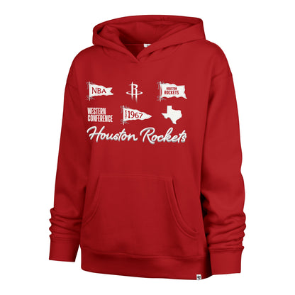HOUSTON ROCKETS BOW AND BANNERS '47 NAOMI HOOD WOMENS