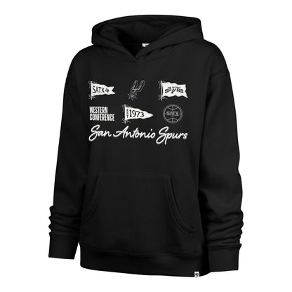 SAN ANTONIO SPURS BOW AND BANNERS '47 NAOMI HOOD WOMENS