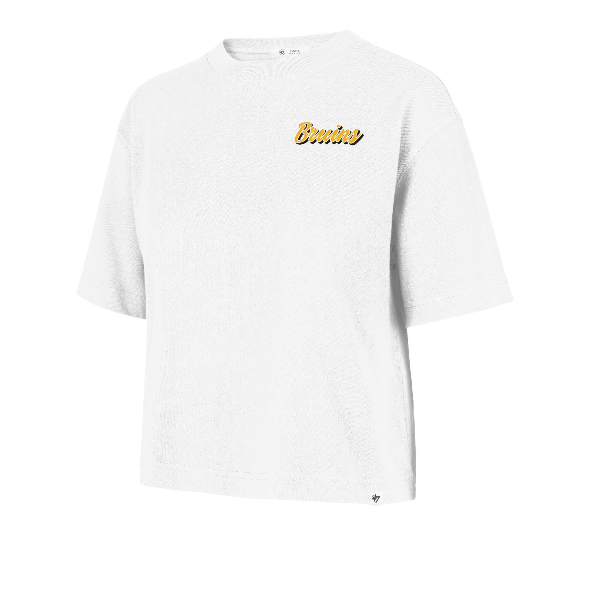 BOSTON BRUINS COLLAGE SCRIPT '47 REED CITY TEE WOMENS
