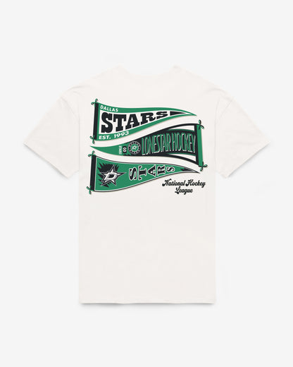 DALLAS STARS BOW AND BANNER BACKER '47 SADIE TEE WOMENS
