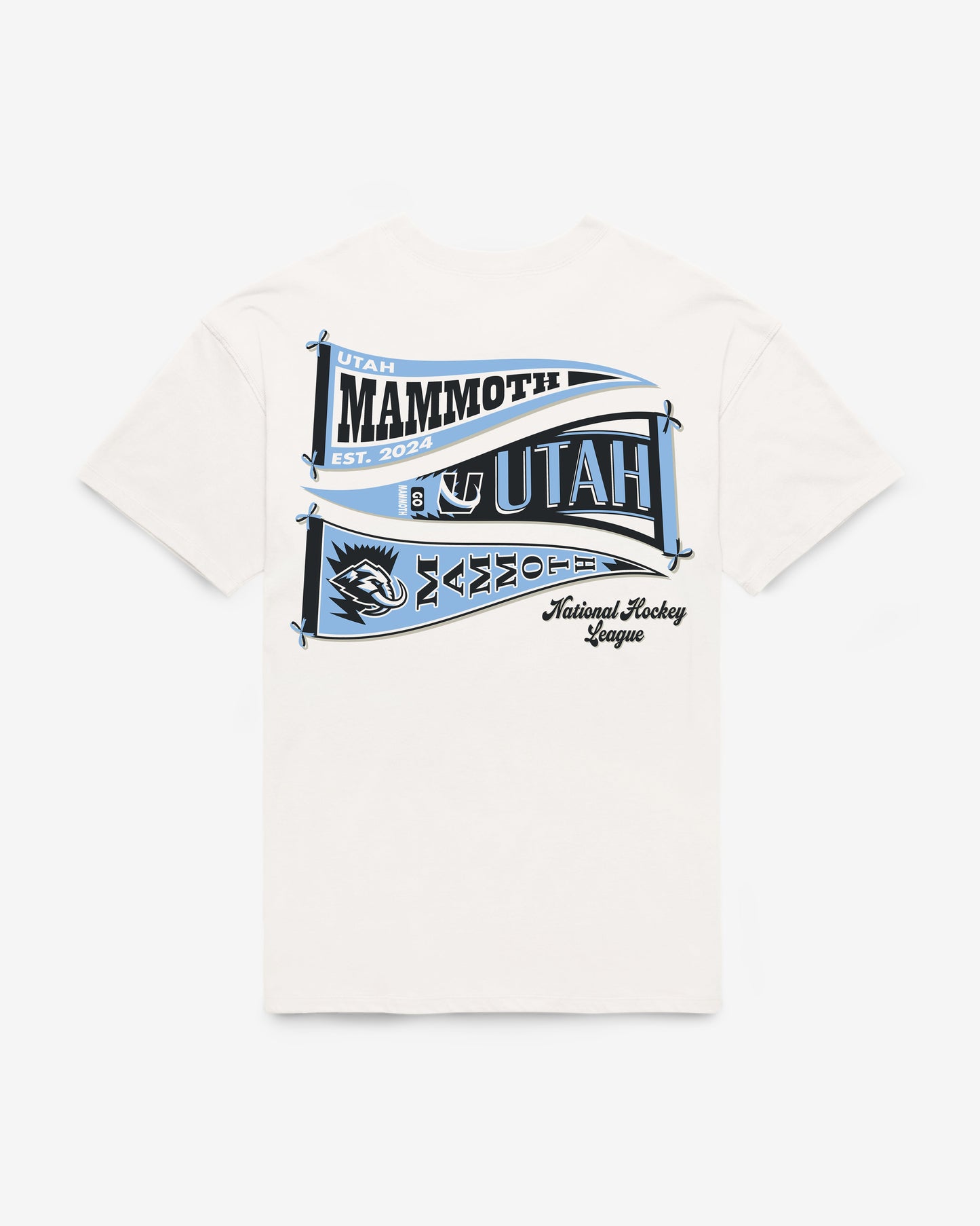 UTAH MAMMOTH BOW AND BANNER BACKER '47 SADIE TEE WOMENS
