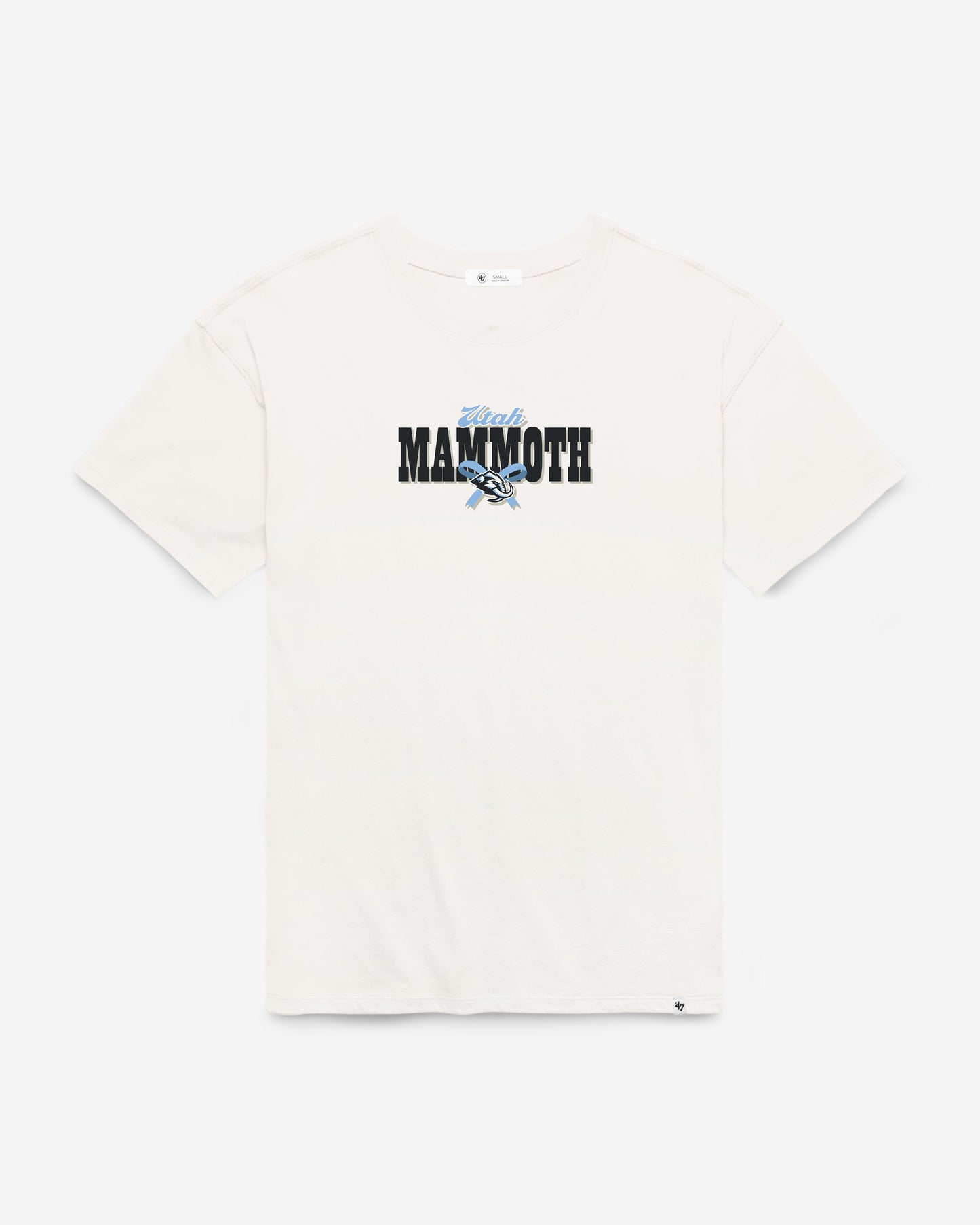 UTAH MAMMOTH BOW AND BANNER BACKER '47 SADIE TEE WOMENS