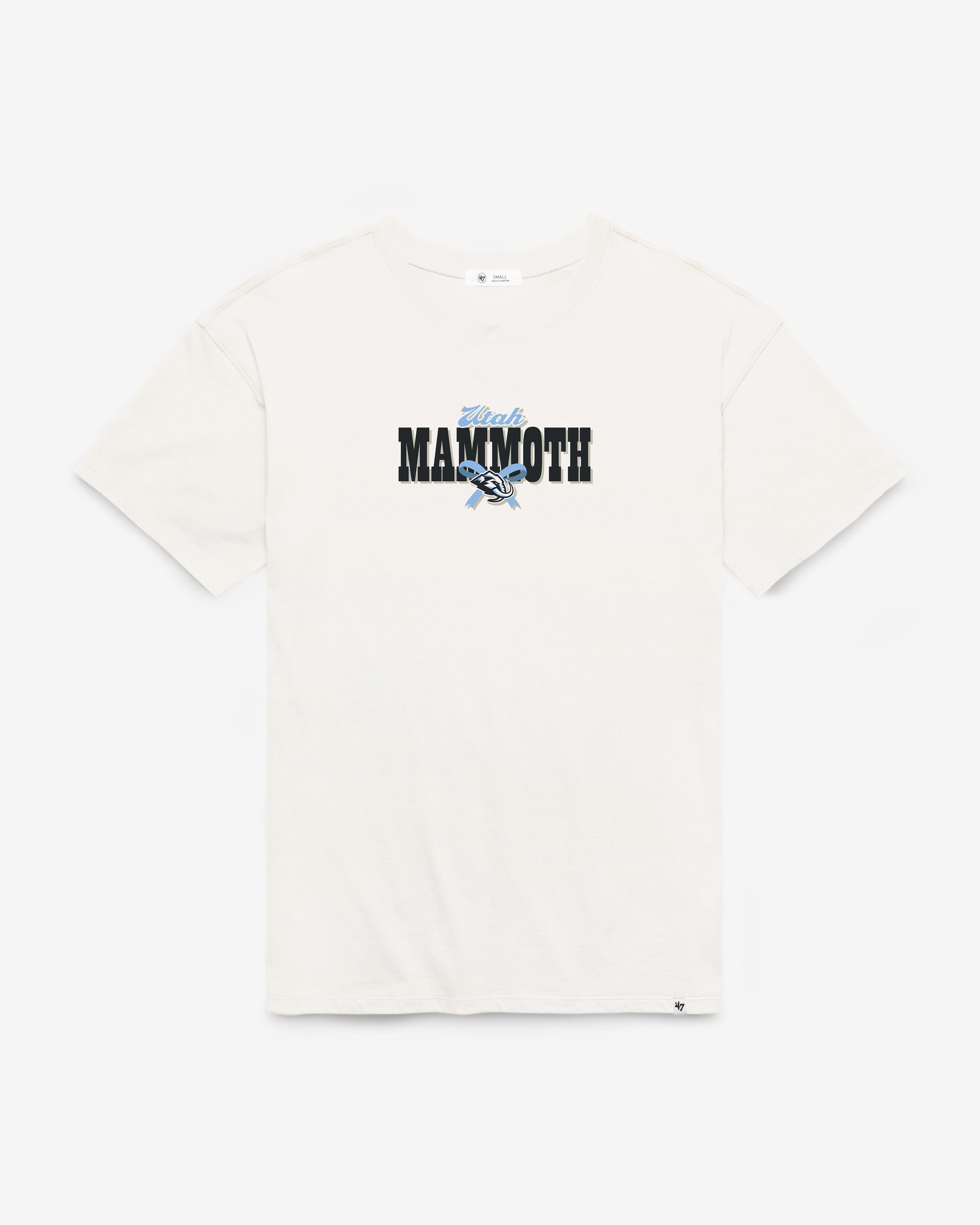UTAH MAMMOTH BOW AND BANNER BACKER '47 SADIE TEE WOMENS