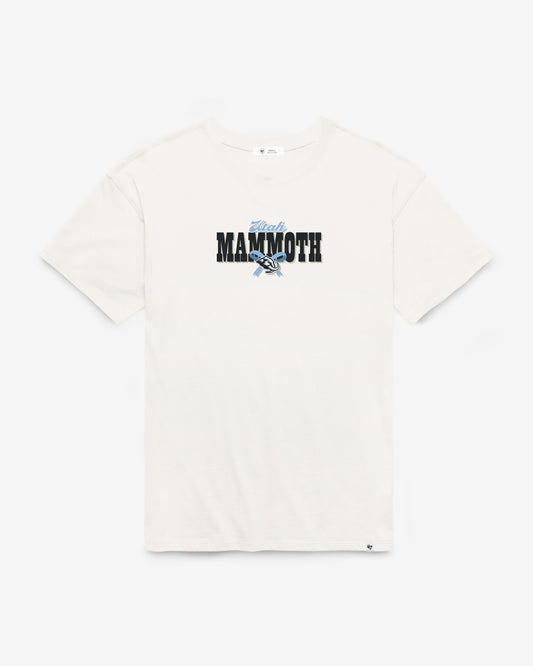 UTAH MAMMOTH BOW AND BANNER BACKER '47 SADIE TEE WOMENS