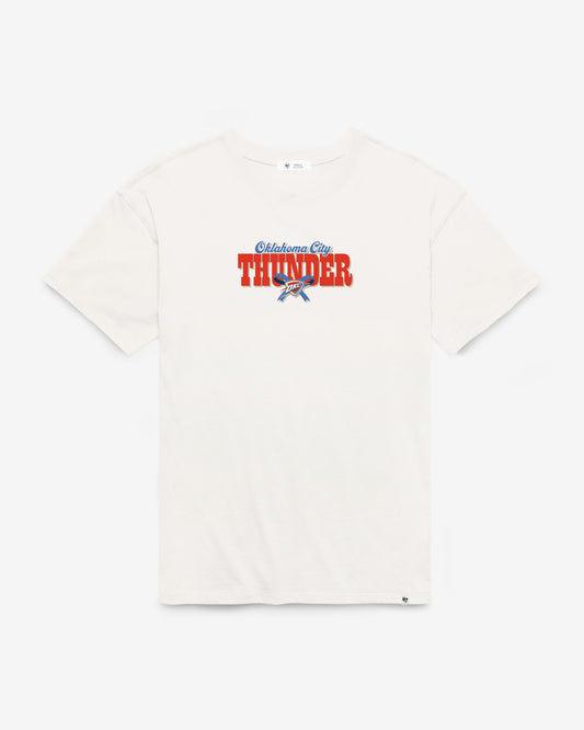 OKLAHOMA CITY THUNDER BOW AND BANNER BACKER '47 SADIE TEE WOMENS