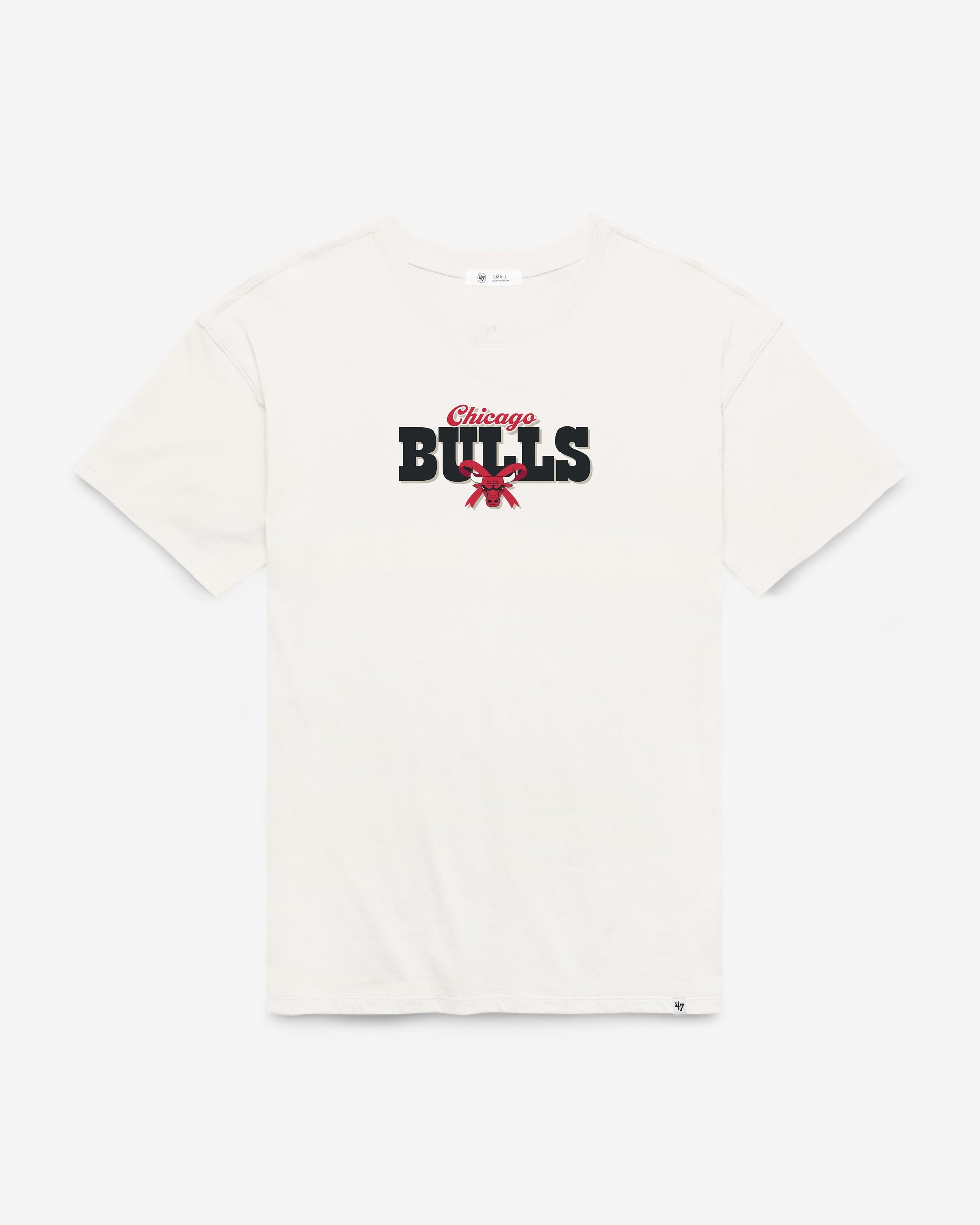 CHICAGO BULLS BOW AND BANNER BACKER '47 SADIE TEE WOMENS