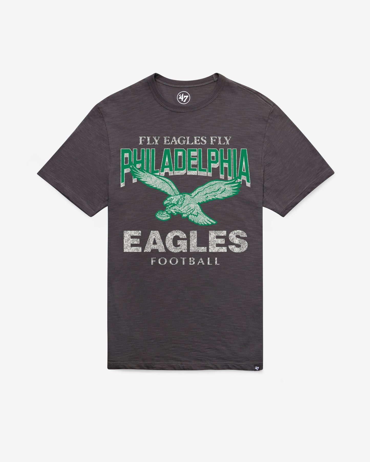 PHILADELPHIA EAGLES HISTORIC HEAD ON '47 SCRUM TEE