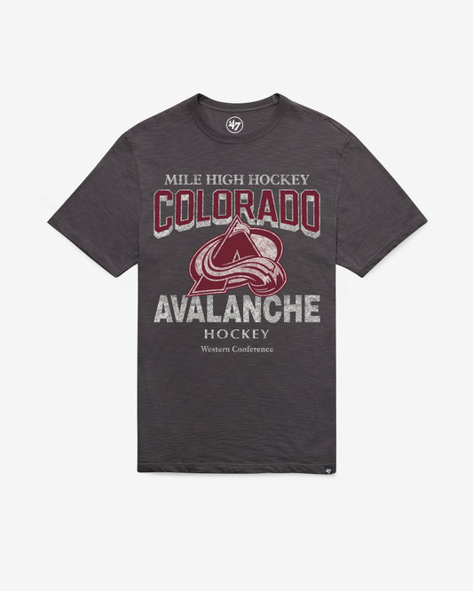 COLORADO AVALANCHE HEAD ON '47 SCRUM TEE