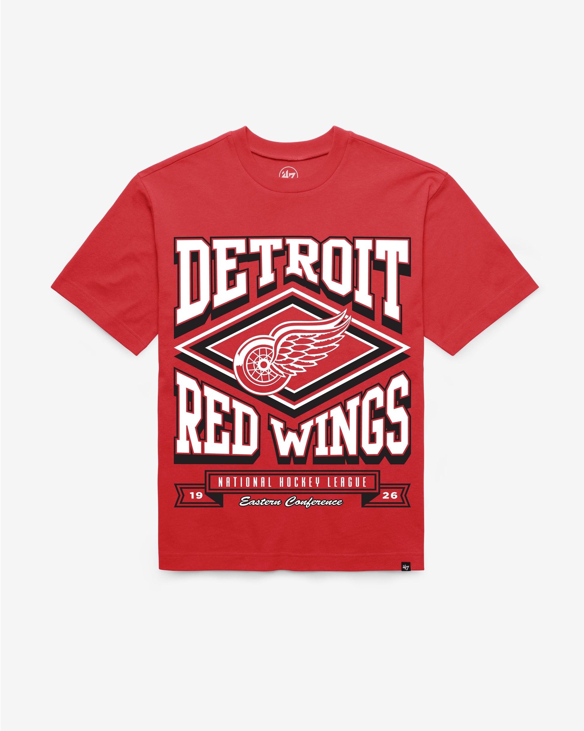 DETROIT RED WINGS HEATER '47 FOUNDATION TEE