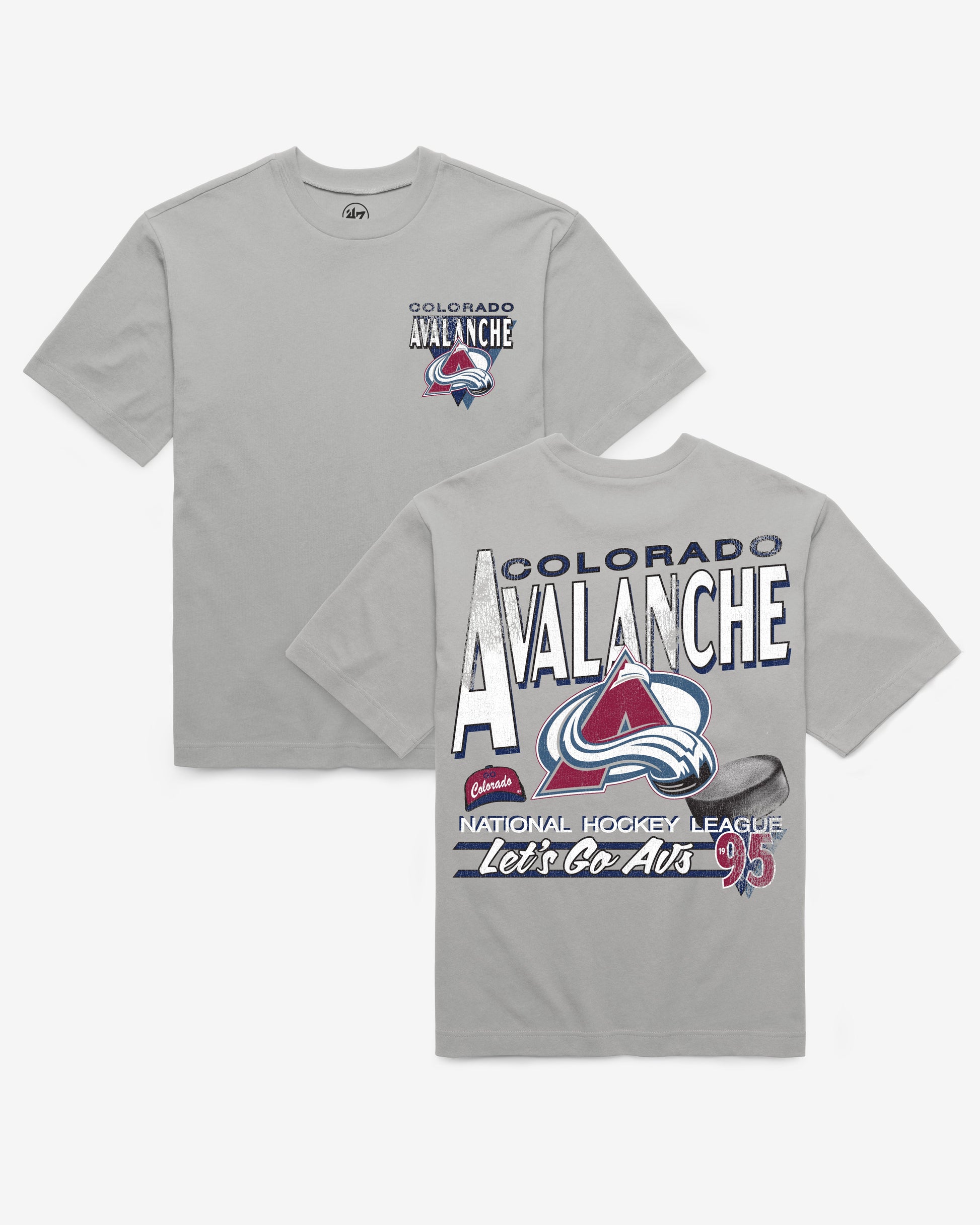 COLORADO AVALANCHE UNDER BAR '47 FOUNDATION TEE