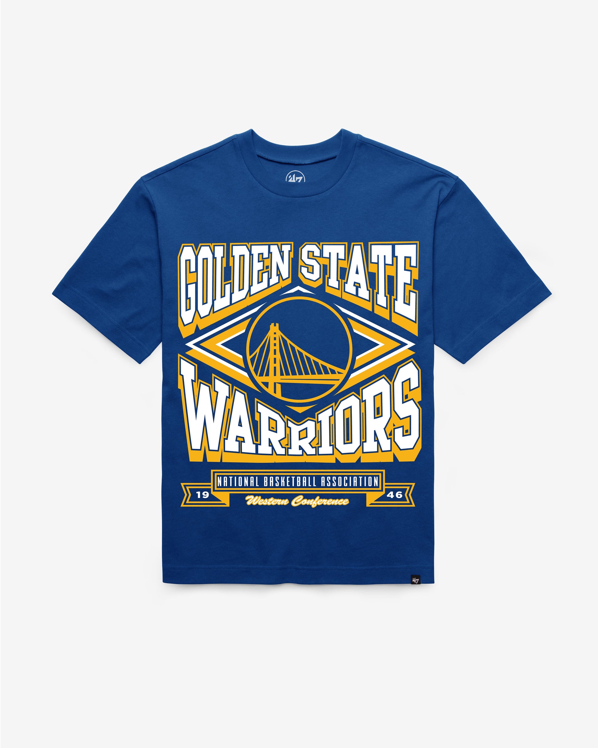 GOLDEN STATE WARRIORS HEATER '47 FOUNDATION TEE
