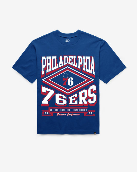 PHILADELPHIA 76ERS HEATER '47 FOUNDATION TEE