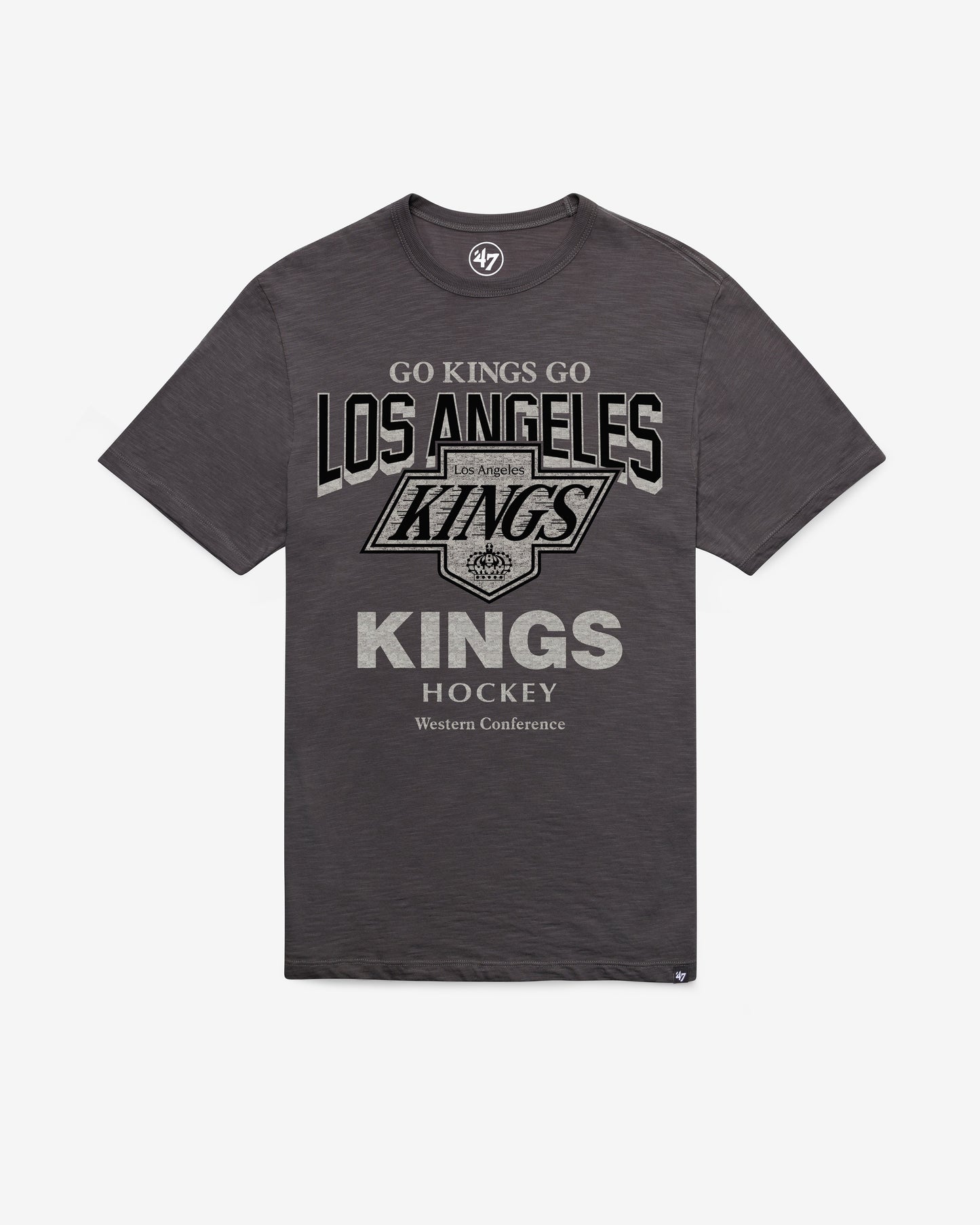 LOS ANGELES KINGS VINTAGE HEAD ON '47 SCRUM TEE
