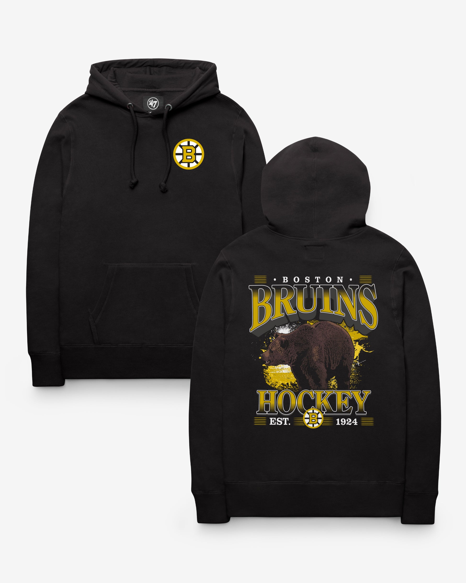 BOSTON BRUINS BACKER '47 HEADLNE HOOD