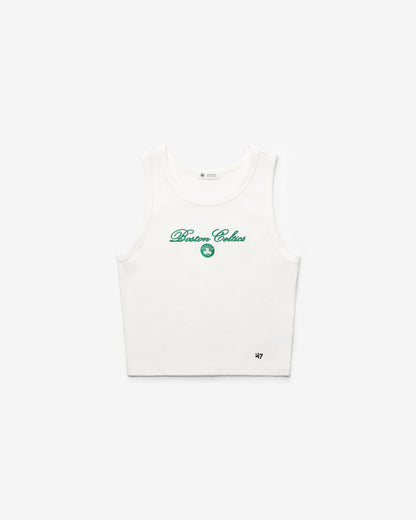 BOSTON CELTICS SCRIPT '47 BABY RIB TANK WOMENS