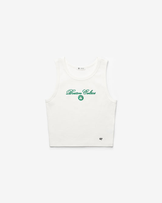 BOSTON CELTICS SCRIPT '47 BABY RIB TANK WOMENS
