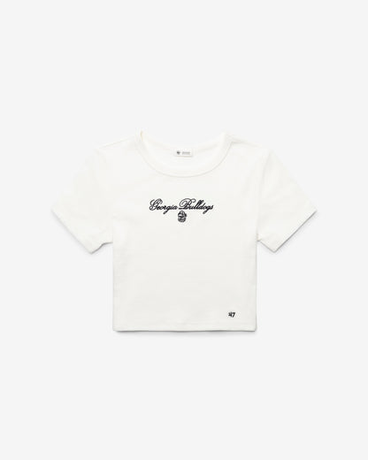 GEORGIA BULLDOGS SCRIPT '47 BABY RIB TEE WOMENS