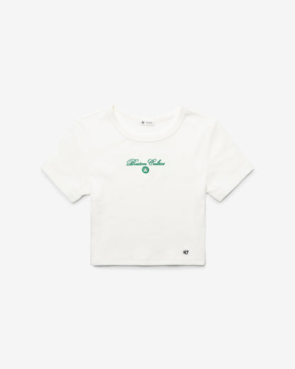 BOSTON CELTICS SCRIPT '47 BABY RIB TEE WOMENS