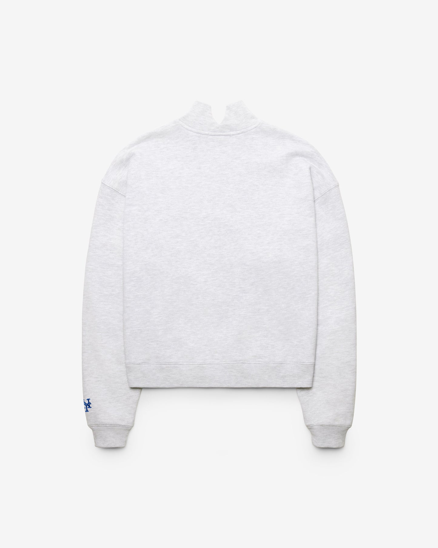 NEW YORK METS SCRIPT '47 MOCK NECK PULLOVER WOMENS