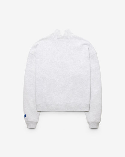 NEW YORK METS SCRIPT '47 MOCK NECK PULLOVER WOMENS