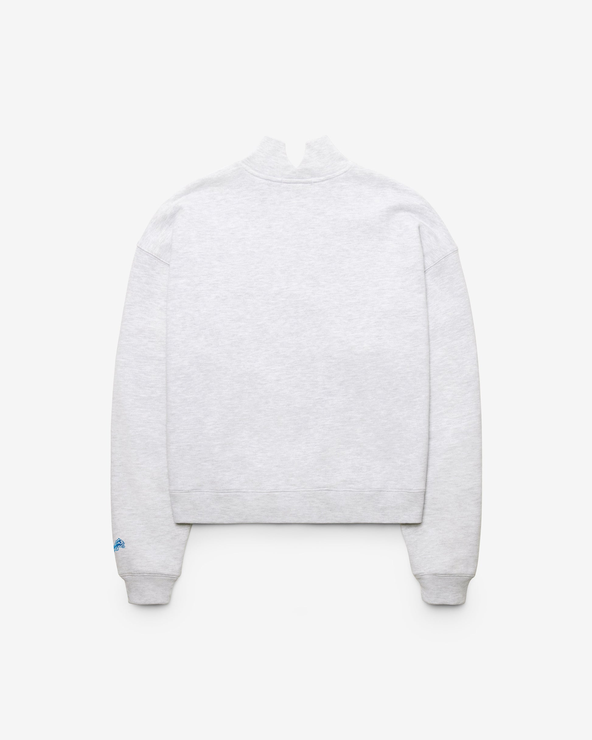DETROIT LIONS SCRIPT '47 MOCK NECK PULLOVER WOMENS